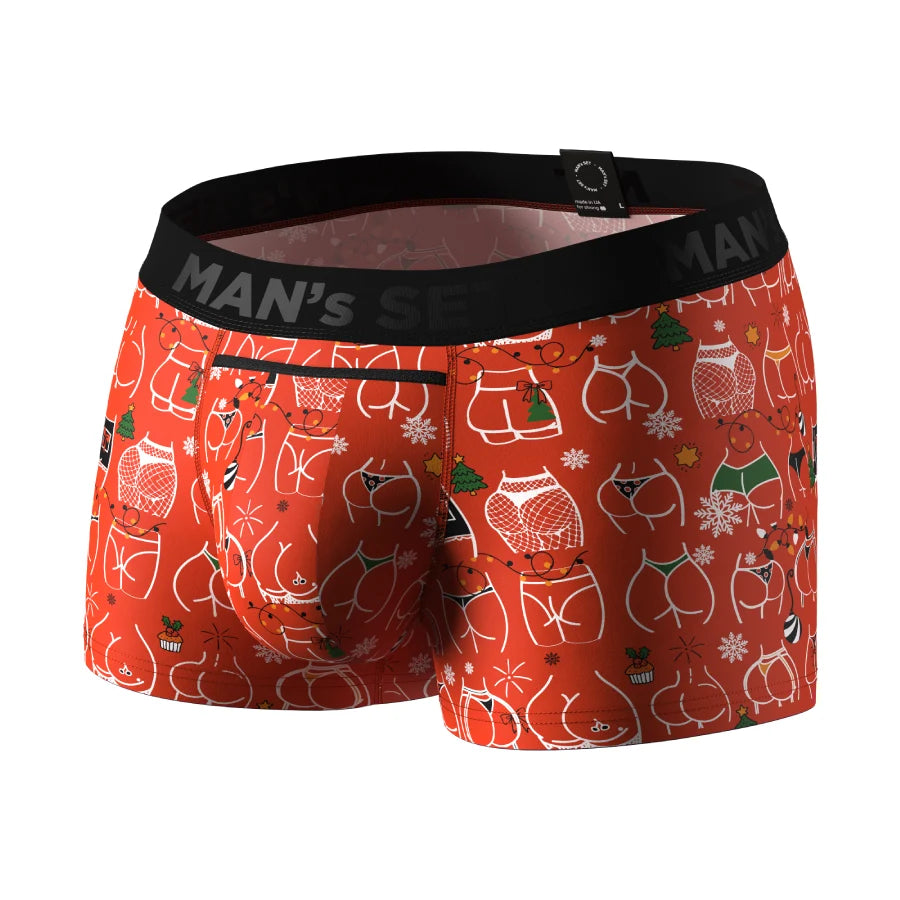 UltraSoft Trunk 3.6" Open Fly, Kiss My Booties