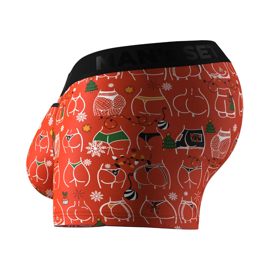 UltraSoft Trunk 3.6" Open Fly, Kiss My Booties