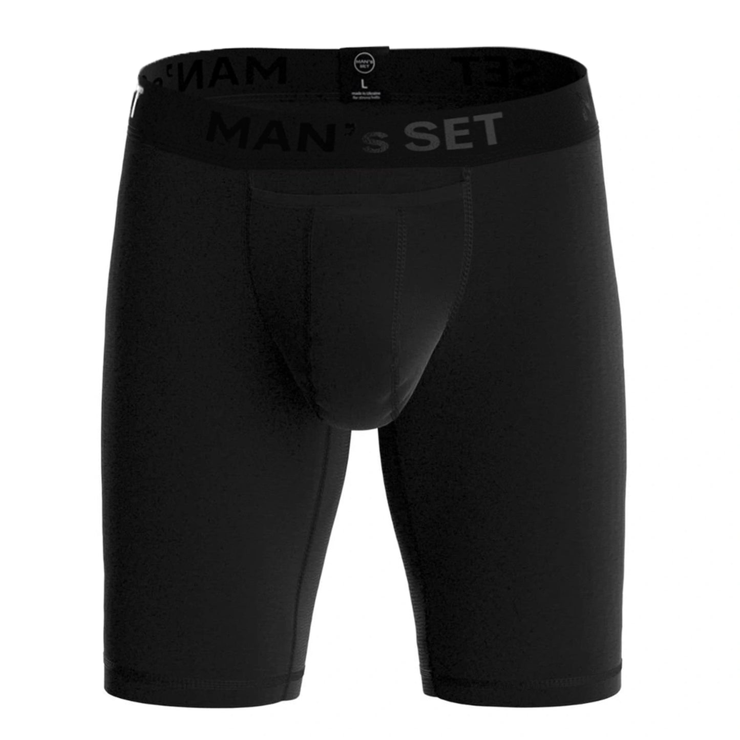 ProActive Long Boxer Briefs 9" OpenFly, Black