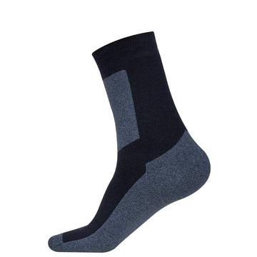 Crew Sock Winter Classic, Gray with Black