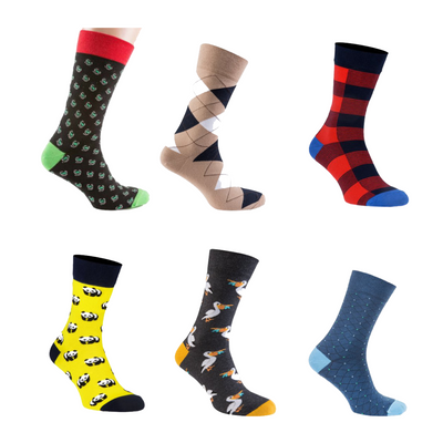 Color socks 6Pack MIX4