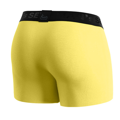 Intimate Trunks n/ Fly, 'Black Series' Yellow