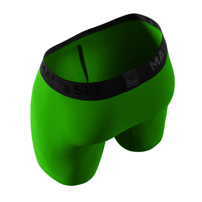 Boxer Briefs 2.0 with Fly 'Black Series' Light green
