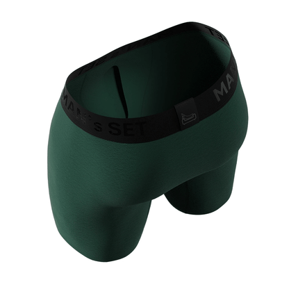 UltraSoft  Boxer Brief 7.6" OpenFly, Forest Green