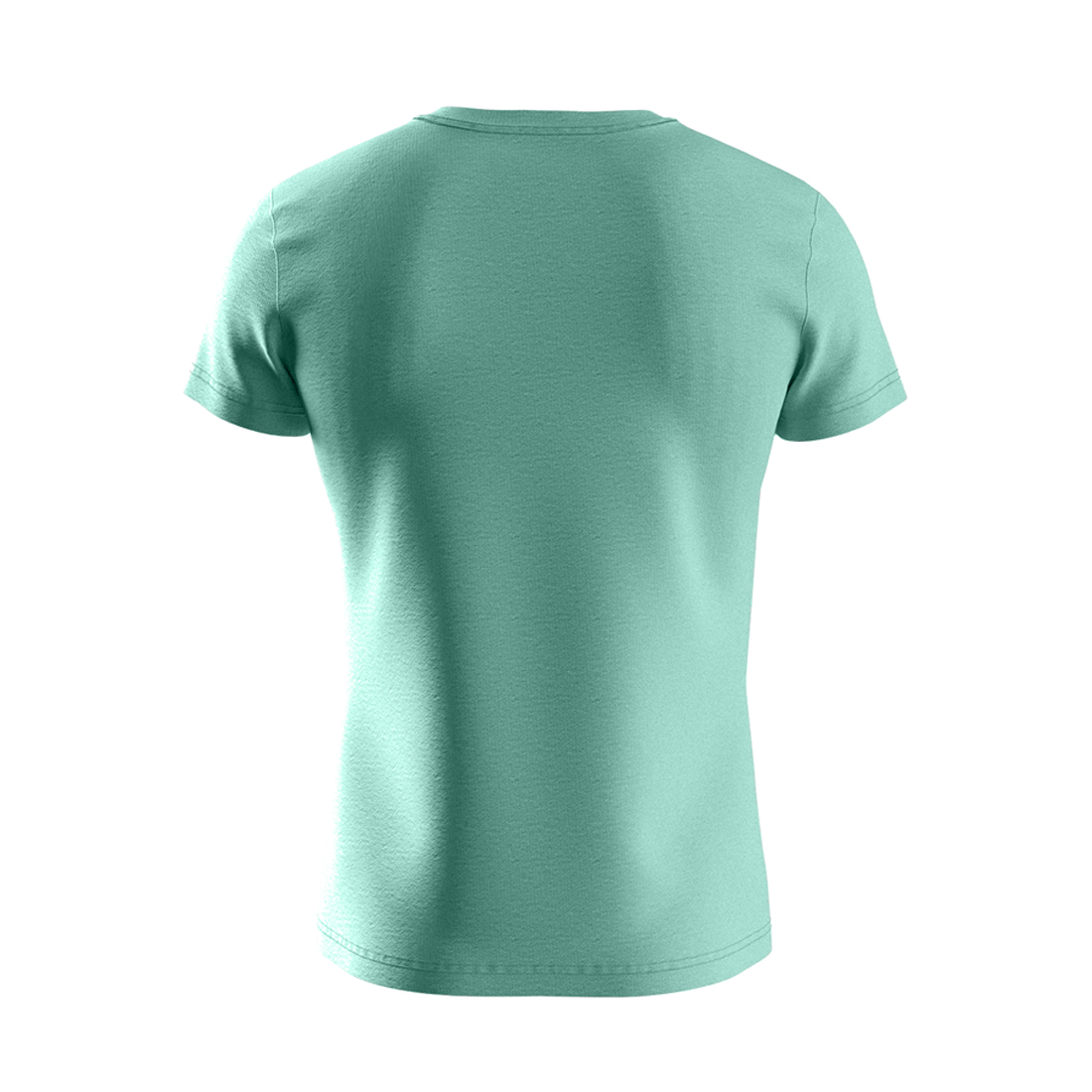 Premium Cotton Basic V-neck T-shirt, Mint