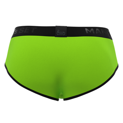 Classic Briefs n/ Fly 'Black Series' Lime