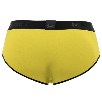 Classic Briefs n/ Fly 'Black Series' Yellow