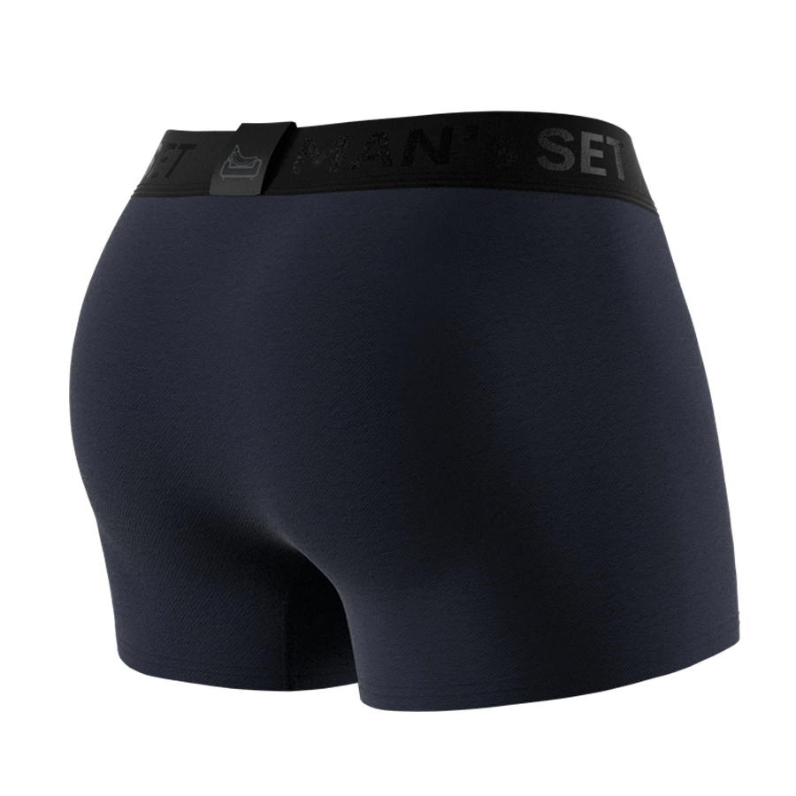 FlexFit Trunks  3.2" OpenFly, Navy