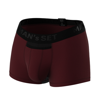 AirFlow Trunks 3.6" OpenFly, Burgundy