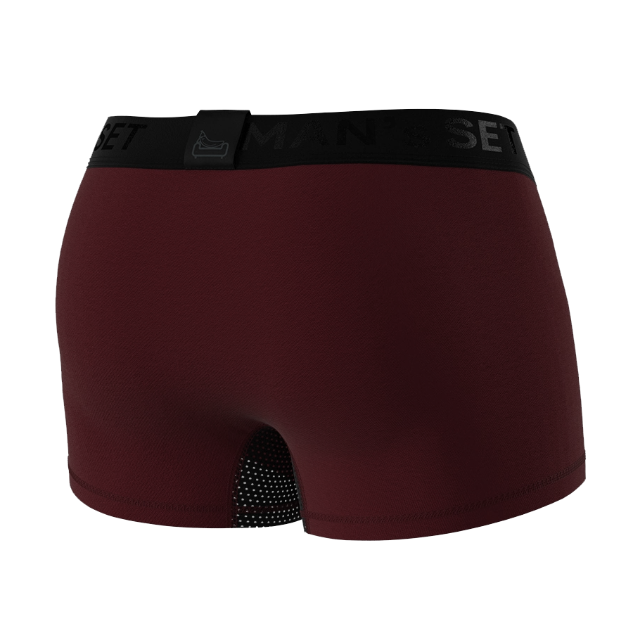 AirFlow Trunks 3.6" OpenFly, Burgundy