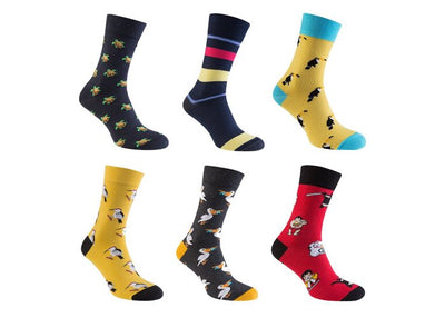 Color socks 6Pack MIX1