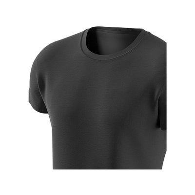 Premium Cotton Basic U-neck T-Shirt, Graphite