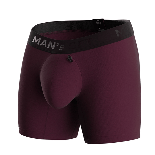 ProActive Soft Boxer Brief 5.8", Plum