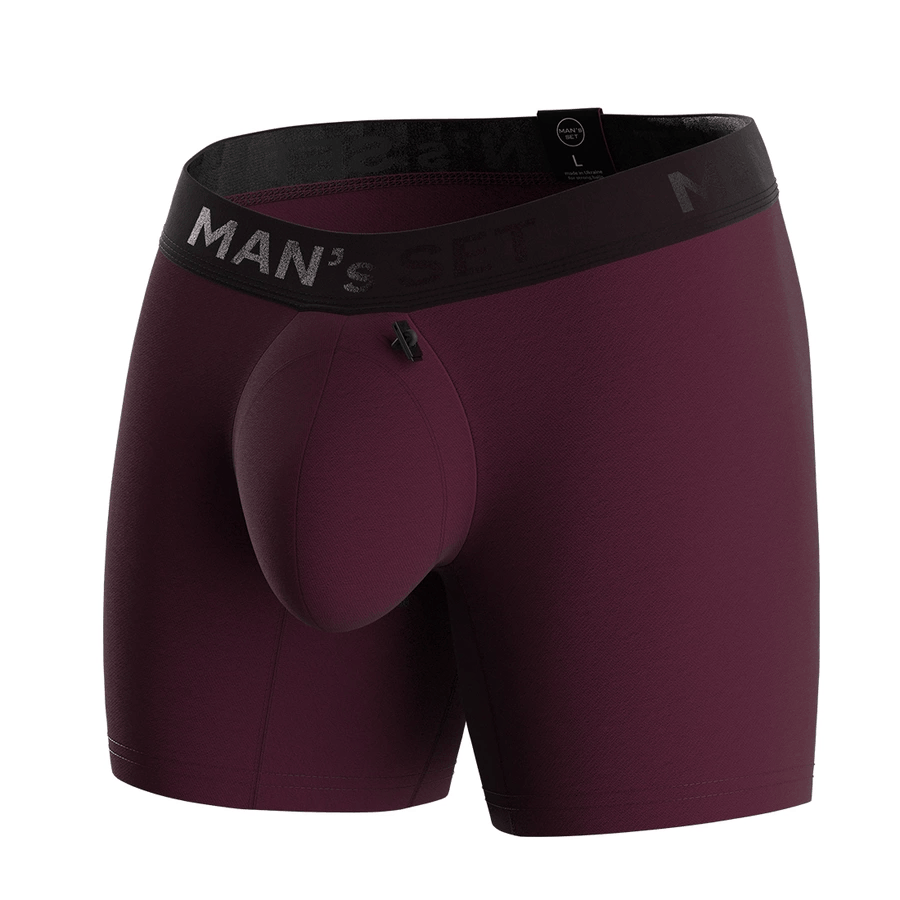 Intimate Pro Trunks n/ Fly, Black Series, Marsala