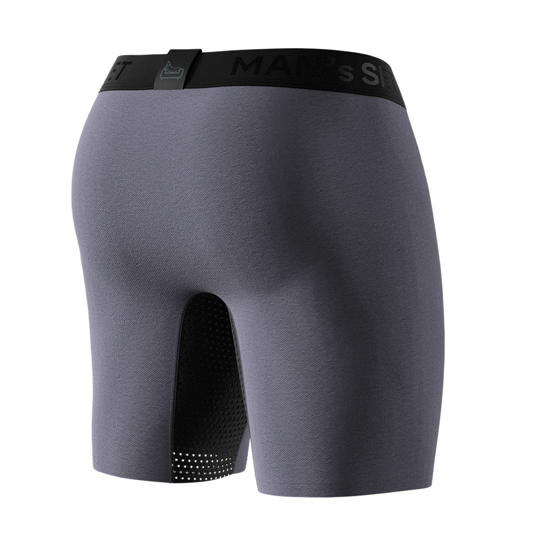 AirFlow Boxer Briefs 7.6" OpenFly, Graphite