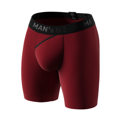 Boxer Briefs 2.0 with Fly 'Black Series' Burgundy