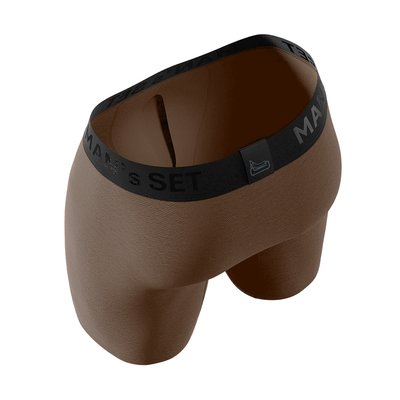 Boxer Briefs 2.0 with Fly 'Black Series' Coffee