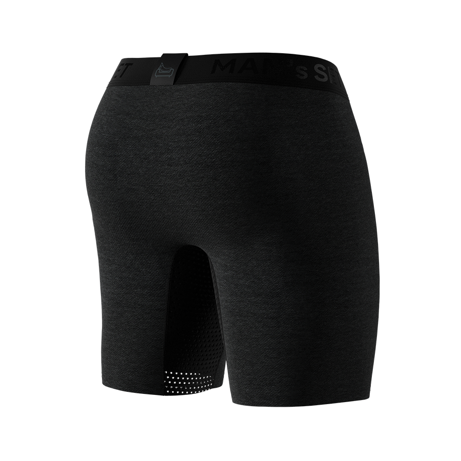 Сooling Boxer Briefs 2.0 w/ Fly 'Black Series' Anthracite