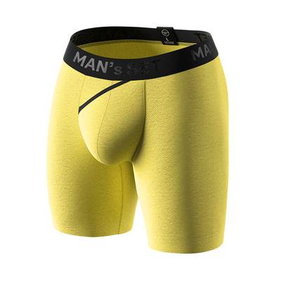 Boxer Briefs 2.0 with Fly 'Black Series' Yellow
