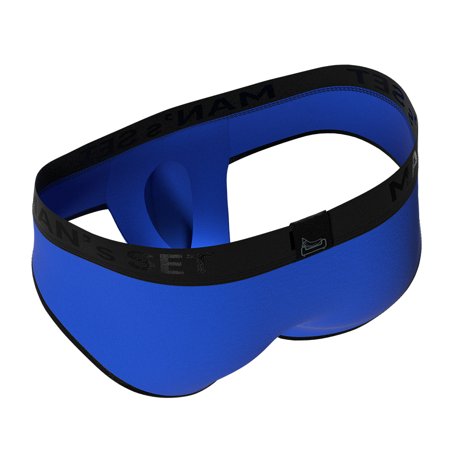 PowerStretch Brief Open Fly, Electric Blue