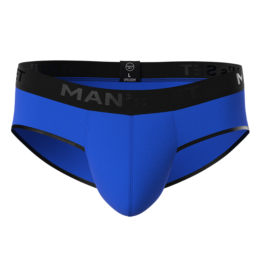 PowerStretch Brief Open Fly, Electric Blue