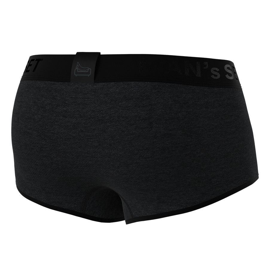 Sport Trunks with Fly 'Black Series' Anthracite