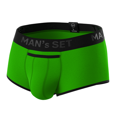 Sport Trunks with Fly 'Black Series' Light green