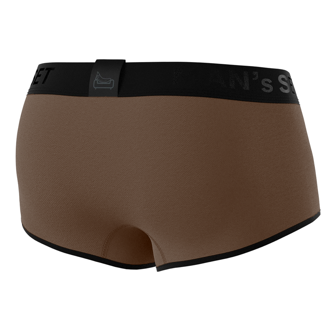 Sport Trunks with Fly 'Black Series'  Coffee