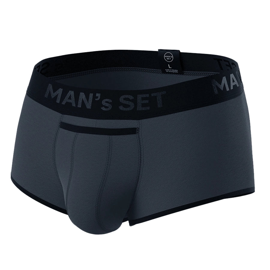 Sport Trunks with Fly 'Black Series' Graphite