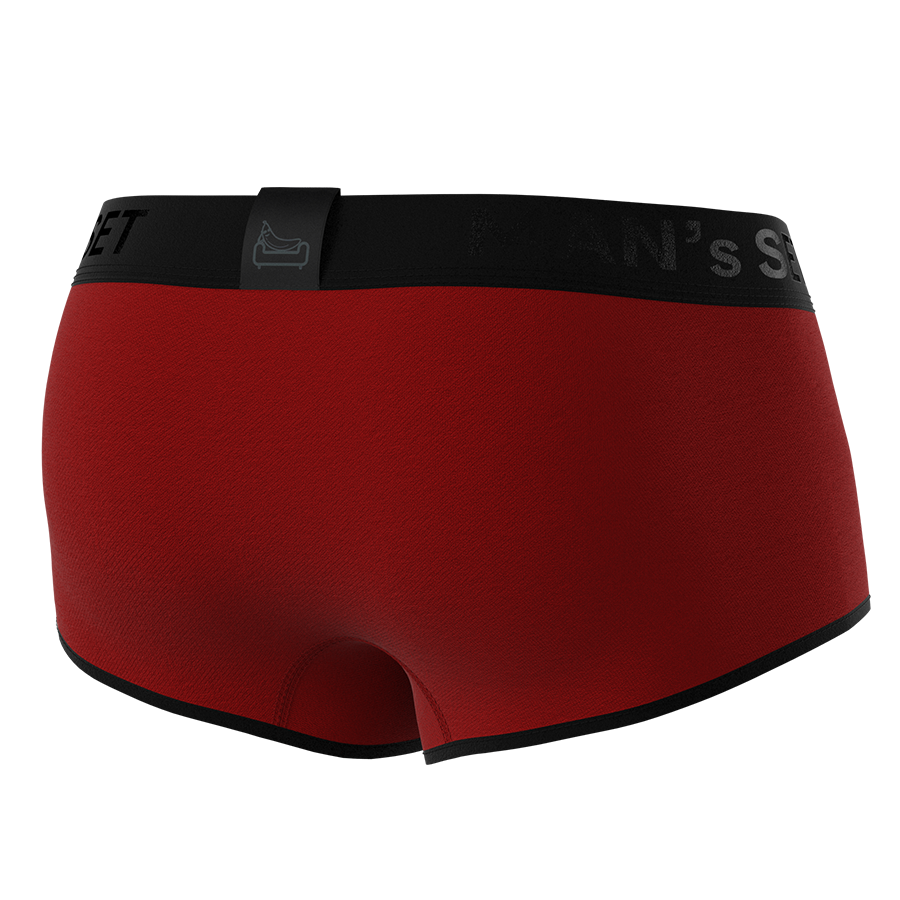 Sport Trunks with Fly 'Black Series' Red