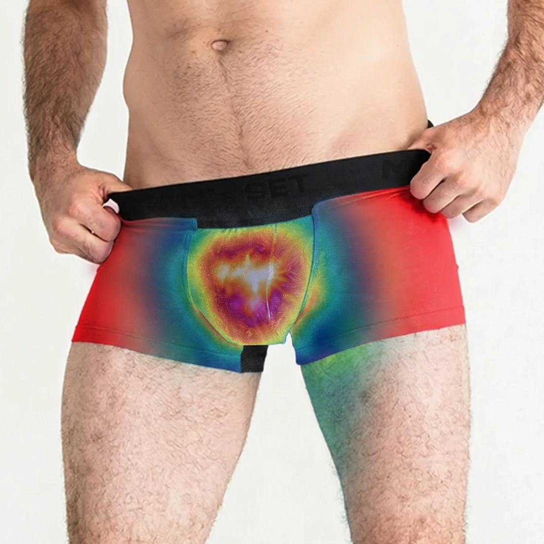 Thermal view — cooler where it matters
